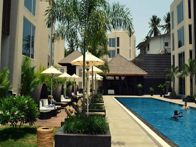 Hard Rock Hotel Goa Calangute Zewnętrze zdjęcie The pool at the hotel